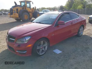 2012 Mercedes-Benz C-Class C 250 with VIN WDDGJ4HB8CF808287, listed as a IAAI auction lot 42036306 with 171,241 mi miles. Bid and sale history available at carsss.com. Image 2.