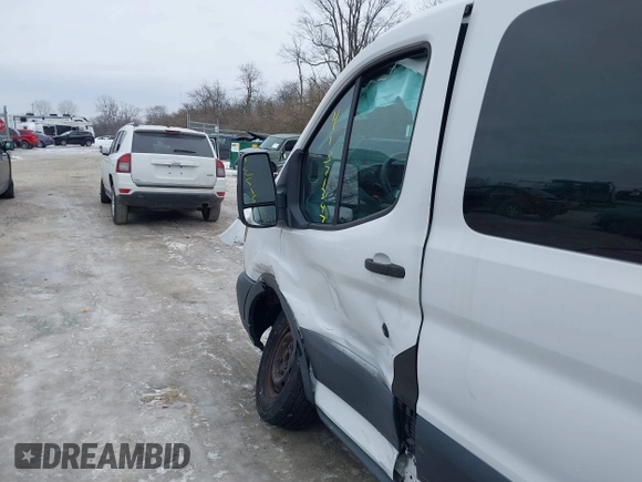 2015 Ford Transit XL with VIN 1FBZX2ZM3FKA31393, listed as a IAAI auction lot 41371347 with 53,639 mi miles and . Bid and sale history available at DreamBid. Image 17.