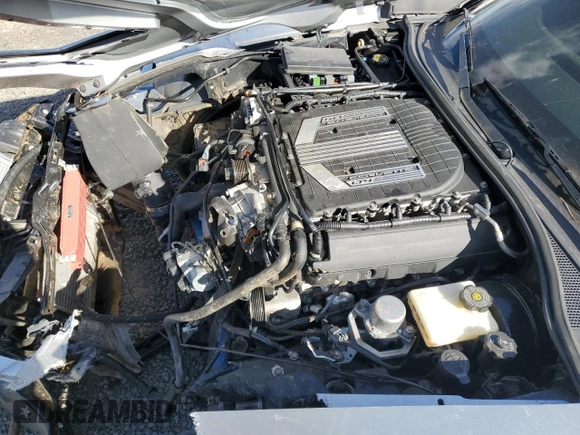 2015 Chevrolet Corvette Z06 3LZ with VIN 1G1YT2D64F5600013, listed as a Copart auction lot 81901924 with 0 mi miles and Salvage Title. Bid and sale history available at carsss.com. Image 12.