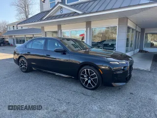 2024 BMW 7 Series 740i xDrive with VIN WBA33EH08RCP86788, listed as a Copart auction lot 51687075 with 13,642 mi miles and Clean Title. Bid and sale history available at carsss.com. Image 1.