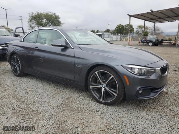 2018 BMW 4 Series 430i with VIN WBA4Z1C58JEC71915, listed as a Copart auction lot 50927495 with 103,868 mi miles and Salvage Title. Bid and sale history available at carsss.com. Image 4.