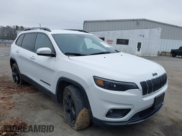 2021 Jeep Cherokee Altitude with VIN 1C4PJMLB1MD122073, listed as a IAAI auction lot 41526259 with 54,503 mi miles. Bid and sale history available at carsss.com. Image 1.