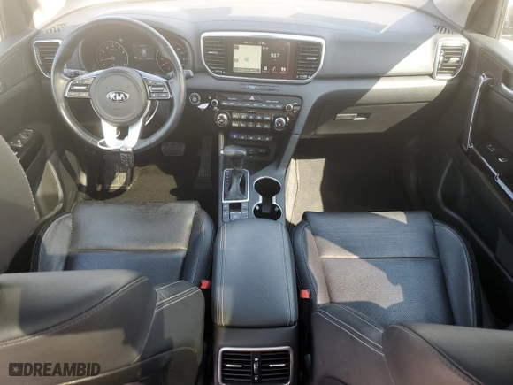 2020 Kia Sportage EX with VIN KNDPN3AC7L7745995, listed as a Copart auction lot 49166895 with 50,313 mi miles and Salvage Title. Bid and sale history available at carsss.com. Image 8.