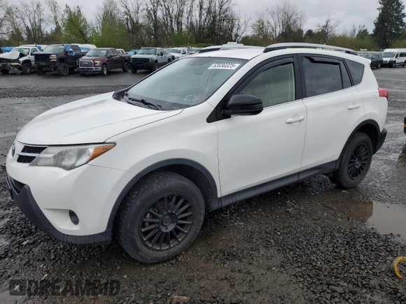 2015 Toyota RAV4 LE with VIN JTMBFREV3FD098619, listed as a Copart auction lot 52030325 with 296,877 mi miles and Clean Title. Bid and sale history available at carsss.com. Image 1.