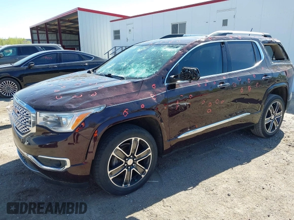 2017 GMC Acadia Denali with VIN 1GKKNPLS0HZ310273, listed as a IAAI auction lot 42142926 with 103,979 mi miles and . Bid and sale history available at DreamBid. Image 18.
