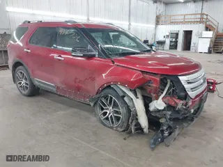 2014 Ford Explorer XLT with VIN 1FM5K8D81EGB01007, listed as a IAAI auction lot 41837708 with 177,248 mi miles. Bid and sale history available at carsss.com. Image 1.