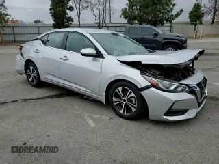 2021 Nissan Sentra SV z VIN 3N1AB8CV8MY262254, wystawiony jako Copart lot #55778955 z przebiegiem 64 453 mil mil oraz Szkoda całkowita • Salvage title. Historia ofert i sprzedaży dostępna na DreamBid. Obrazek 13.