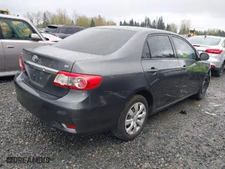 2012 Toyota Corolla L with VIN 2T1BU4EE7CC859069, listed as a IAAI auction lot 41993524 with 161,003 mi miles. Bid and sale history available at carsss.com. Image 4.