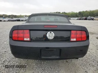 2007 Ford Mustang Deluxe with VIN 1ZVFT84N375281260, listed as a Copart auction lot 51205445 with 274,807 mi miles and Salvage Title. Bid and sale history available at carsss.com. Image 6.