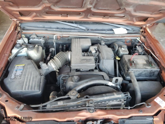 2005 Chevrolet Colorado 1SF LS Z71 with VIN 1GCDT136558117340, listed as a Copart auction lot 80989443 with 241,044 mi miles and Salvage Title. Bid and sale history available at carsss.com. Image 11.