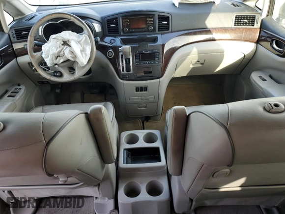 2013 Nissan Quest SV with VIN JN8AE2KP3D9061764, listed as a Copart auction lot 60849965 with Not provided miles and Salvage title. Bid and sale history available at DreamBid. Image 8.