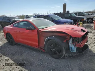 2022 Ford Mustang EcoBoost with VIN 1FA6P8THXN5133810, listed as a Copart auction lot 46277315 with 21,548 mi miles and Salvage Title. Bid and sale history available at carsss.com. Image 4.