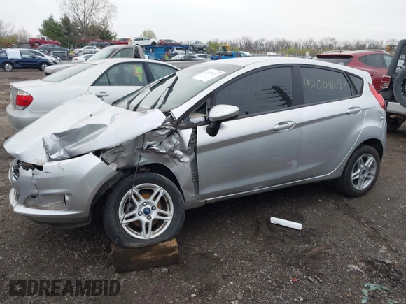 2017 Ford Fiesta SE with VIN 3FADP4EJ5HM104763, listed as a IAAI auction lot 42009697 with 117,980 mi miles. Bid and sale history available at carsss.com. Image 14.