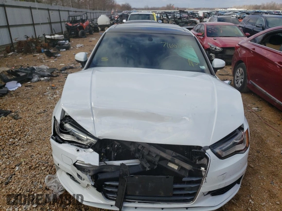 2016 Audi A3 2.0T Premium with VIN WAUB8GFF6G1017019, listed as a Copart auction lot 71681652 with 66,130 mi miles. Bid and sale history available at carsss.com. Image 5.