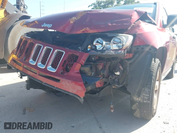 2017 Jeep Compass Sport with VIN 1C4NJCBA7HD119548, listed as a IAAI auction lot 42586037 with 93,529 mi miles and . Bid and sale history available at DreamBid. Image 21.