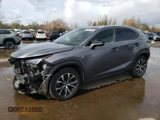 2015 Lexus NX 200t with VIN JTJBARBZ8F2019931, listed as a Copart auction lot 49637365 with 167,371 mi miles and Salvage Title. Bid and sale history available at carsss.com. Image 1.