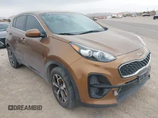 2020 Kia Sportage LX with VIN KNDPM3AC5L7796219, listed as a IAAI auction lot 41563048 with Not Provided miles. Bid and sale history available at carsss.com. Image 1.