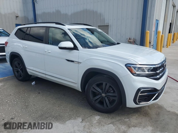 2021 Volkswagen Atlas SE с VIN 1V2PR2CA0MC594662, выставлен на аукционе Copart как лот 44534395 с пробегом Не указан миль и На запчасти • Non repairable. История ставок и продаж доступна на DreamBid. Изображение 4.