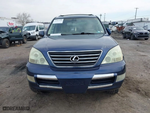2004 Lexus GX 470 with VIN JTJBT20X540055295, listed as a IAAI auction lot 41847539 with NaN miles. Bid and sale history available at carsss.com. Image 12.