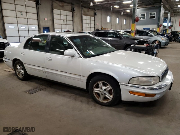 1999 Buick Park Avenue Ultra with VIN 1G4CU5213X4649052, listed as a Copart auction lot 72684084 with 0 mi miles and Salvage Title. Bid and sale history available at carsss.com. Image 4.