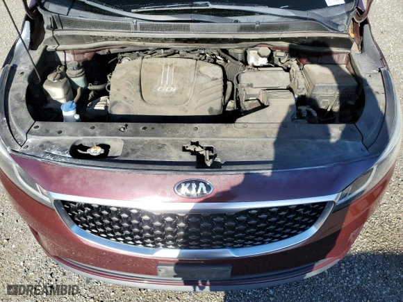 2015 Kia Sedona LX with VIN KNDMB5C12F6039580, listed as a Copart auction lot 48146684 with 108,410 mi miles and Non Repairable. Bid and sale history available at carsss.com. Image 12.