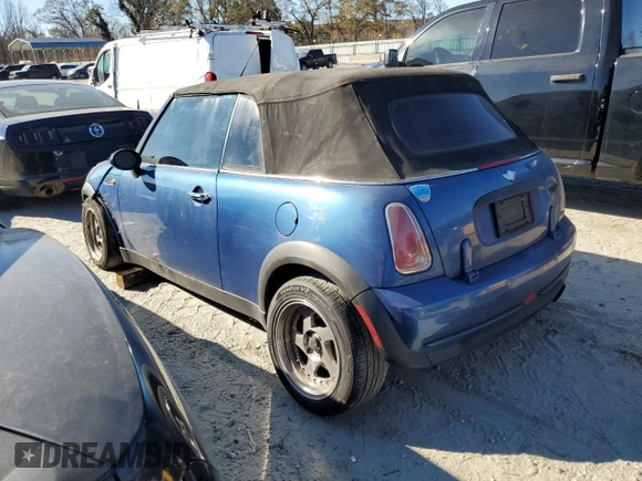 2008 MINI Convertible z VIN WMWRF33508TG17858, wystawiony jako Copart lot #83746134 z przebiegiem 96 440 mil mil oraz Szkoda całkowita • Salvage title. Historia ofert i sprzedaży dostępna na DreamBid. Obrazek 2.