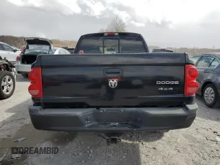 2006 Dodge Dakota SLT with VIN 1D7HW48N36S507891, listed as a Copart auction lot 49534175 with 201,034 mi miles and Clean Title. Bid and sale history available at carsss.com. Image 6.