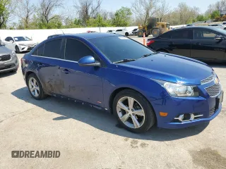 2012 Chevrolet Cruze 2LT with VIN 1G1PG5SC4C7144024, listed as a Copart auction lot 53808875 with 162,114 mi miles and Salvage Title. Bid and sale history available at DreamBid. Image 4.