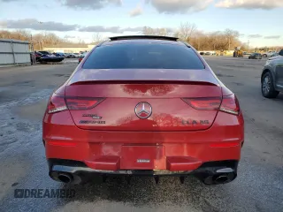 2022 Mercedes-Benz CLA 35 AMG with VIN W1K5J5BB4NN305922, listed as a Copart auction lot 87733195 with 27,247 mi miles and Salvage Title. Bid and sale history available at DreamBid. Image 6.