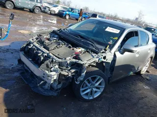 2017 Lexus CT with VIN JTHKD5BH0H2291904, listed as a IAAI auction lot 41498739 with 157,347 mi miles. Bid and sale history available at carsss.com. Image 2.