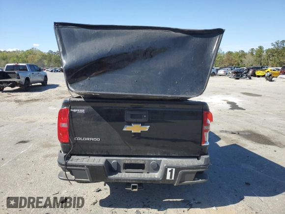 2018 Chevrolet Colorado 2WD Work Truck with VIN 1GCHSBEA2J1211089, listed as a Copart auction lot 51045295 with Not provided miles and Salvage title. Bid and sale history available at DreamBid. Image 6.