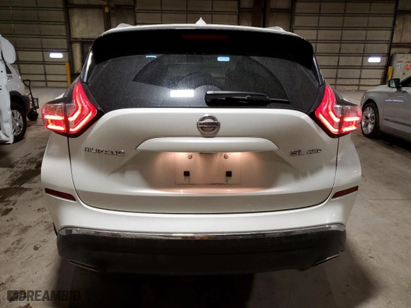 2015 Nissan Murano Platinum with VIN 5N1AZ2MH3FN219127, listed as a Copart auction lot 50873155 with 129,558 mi miles and Salvage Title. Bid and sale history available at carsss.com. Image 6.