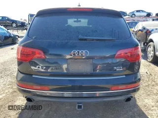 2015 Audi Q7 Premium Plus with VIN WA1LGAFE9FD002987, listed as a Copart auction lot 82804814 with Not Provided miles and Salvage Title. Bid and sale history available at DreamBid. Image 6.
