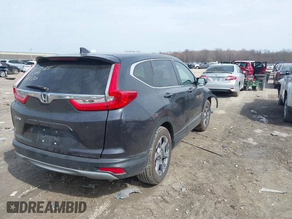 2019 Honda CR-V EX with VIN 2HKRW1H56KH507065, listed as a IAAI auction lot 41835128 with 75,093 mi miles. Bid and sale history available at carsss.com. Image 4.