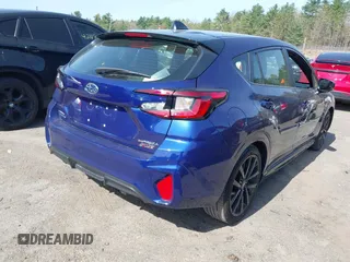 2024 Subaru Impreza RS with VIN JF1GUHJC5R8234813, listed as a IAAI auction lot 42145026 with 27,639 mi miles. Bid and sale history available at carsss.com. Image 4.