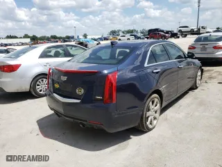 2015 Cadillac ATS Luxury with VIN 1G6AB5R38F0107589, listed as a Copart auction lot 72980424 with 0 mi miles and Non Repairable. Bid and sale history available at carsss.com. Image 4.