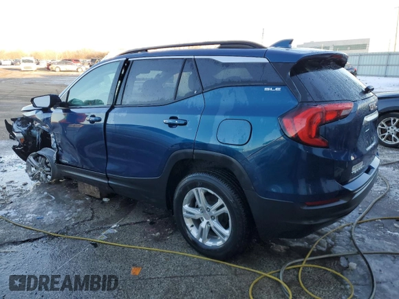 2020 GMC Terrain SLE with VIN 3GKALTEVXLL309519, listed as a Copart auction lot 45784245 with 13,841 mi miles and Salvage Title. Bid and sale history available at DreamBid. Image 2.