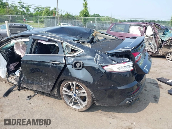 2019 Ford Fusion Titanium with VIN 3FA6P0D92KR247270, listed as a IAAI auction lot 42474803 with Not provided miles and . Bid and sale history available at DreamBid. Image 6.