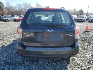 2017 Subaru Forester with VIN JF2SJABC3HH560502, listed as a Copart auction lot 50529495 with 125,885 mi miles and Salvage Title. Bid and sale history available at carsss.com. Image 6.