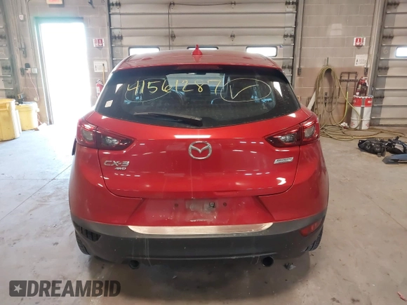 2017 Mazda CX-3 Touring with VIN JM1DKFC73H0175023, listed as a IAAI auction lot 41561287 with 110,669 mi miles. Bid and sale history available at carsss.com. Image 17.