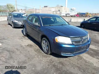 2008 Dodge Avenger SE with VIN 1B3LC46K48N168728, listed as a IAAI auction lot 42072164 with 103,186 mi miles and . Bid and sale history available at carsss.com. Image 1.