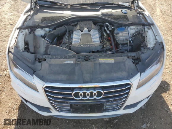 2012 Audi A7 Prestige with VIN WAU2GAFC9CN092578, listed as a Copart auction lot 58527965 with 139,673 mi miles and Salvage title. Bid and sale history available at DreamBid. Image 11.