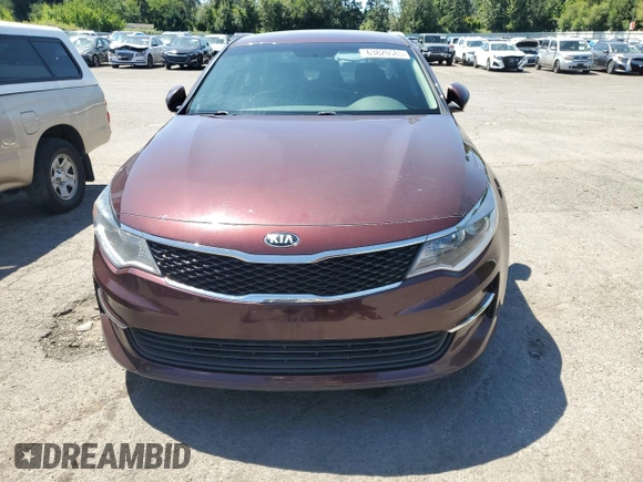 2018 Kia Optima LX with VIN 5XXGT4L36JG259580, listed as a Copart auction lot 63820585 with 115,066 mi miles and Salvage title. Bid and sale history available at DreamBid. Image 5.