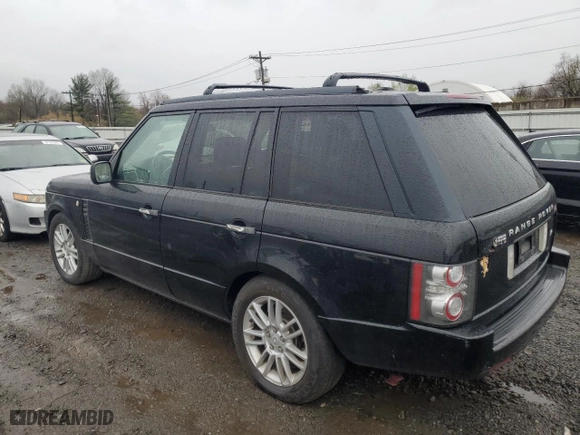 2011 Land Rover Range Rover HSE with VIN SALME1D4XBA355706, listed as a Copart auction lot 52011145 with 169,095 mi miles and Clean Title. Bid and sale history available at carsss.com. Image 2.