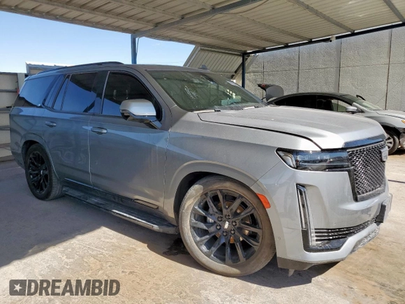 2023 Cadillac Escalade 4WD Sport with VIN 1GYS4FKL5PR475957, listed as a Copart auction lot 60104895 with Not provided miles and Clean title. Bid and sale history available at DreamBid. Image 4.