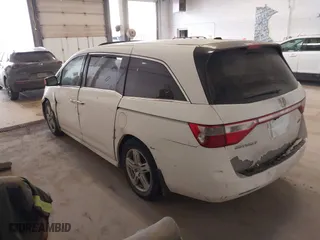 2011 Honda Odyssey Touring with VIN 5FNRL5H9XBB057468, listed as a IAAI auction lot 41405465 with 1 mi miles. Bid and sale history available at carsss.com. Image 3.