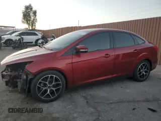 2017 Ford Focus SEL with VIN 1FADP3H2XHL258305, listed as a Copart auction lot 43835715 with 82,419 mi miles and Salvage Title. Bid and sale history available at carsss.com. Image 1.