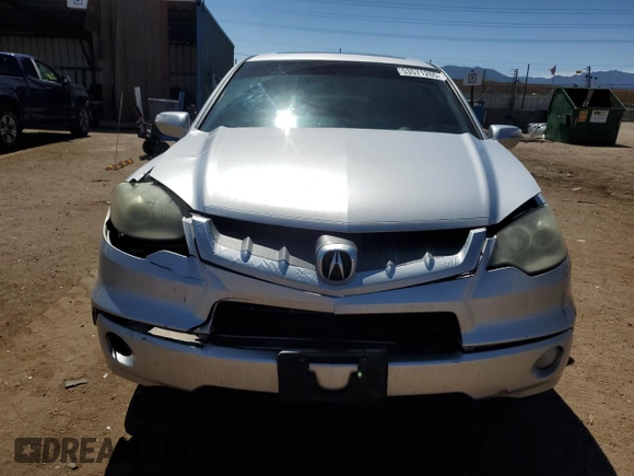 2007 Acura RDX with VIN 5J8TB18297A008770, listed as a Copart auction lot 53571265 with 208,195 mi miles and Salvage Title. Bid and sale history available at DreamBid. Image 5.