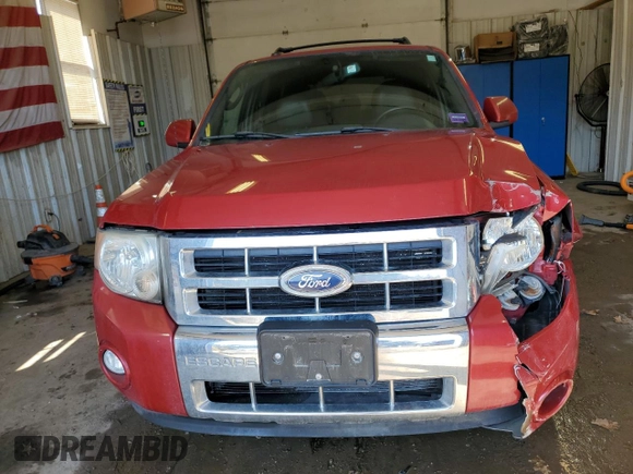 2011 Ford Escape Limited with VIN 1FMCU9E7XBKC53843, listed as a Copart auction lot 51380575 with 214,490 mi miles and Salvage Title. Bid and sale history available at DreamBid. Image 5.