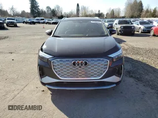 2024 Audi Q4 e-tron Premium Plus with VIN WA1LUBFZ2RP036788, listed as a Copart auction lot 47398845 with 2,034 mi miles and Salvage Title. Bid and sale history available at DreamBid. Image 5.